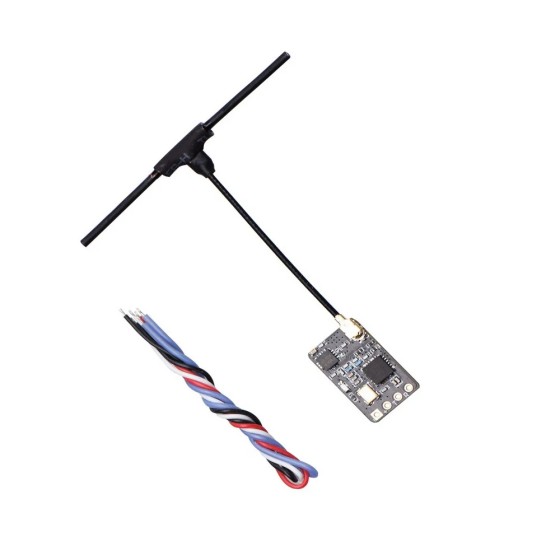 Hot Sales JHEMCU Nano 2.4G Elrs Radio High Refresh Rate Expresslrs Rx24T for Racing & Long Range Drones for Unisex Use